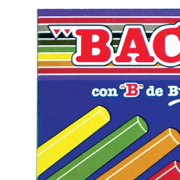 GIS MOLDEADO CAJA C12 COLORES BACO C.100